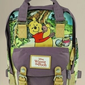 Disney Winnie the Pooh Purple and Yellow Backpack